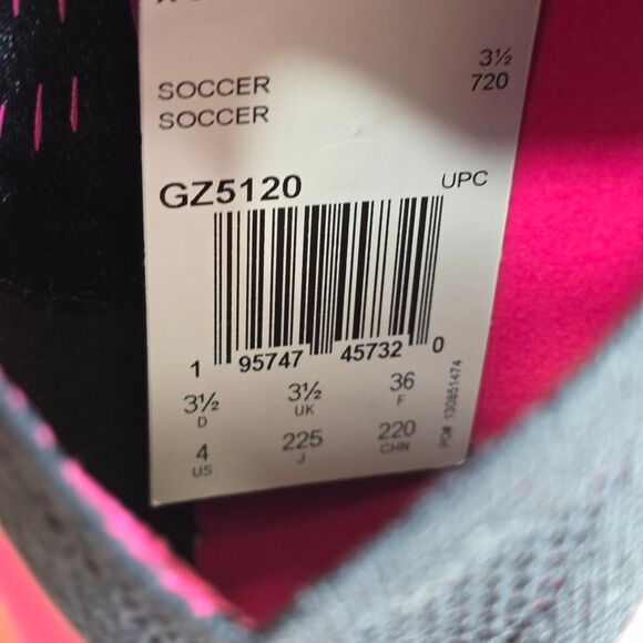 Adidas X Speedportal+ Plus FG Soccer Cleats Pink Black GZ5120 New Girls Size 4Y - Picture 13 of 14